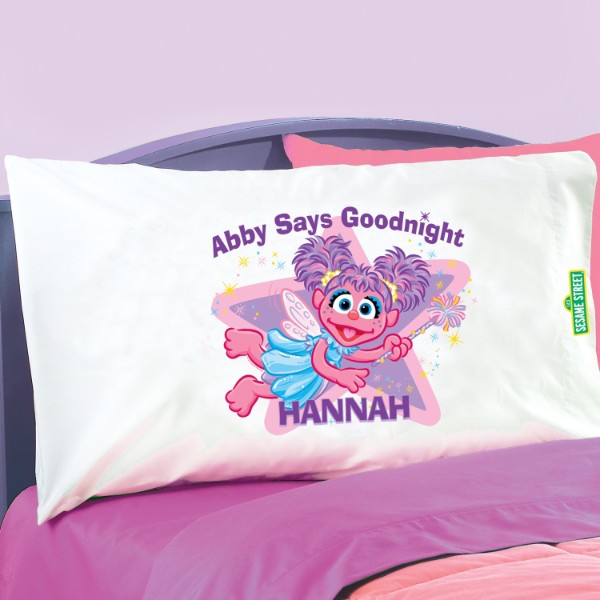 personalized sesame street pillowcase