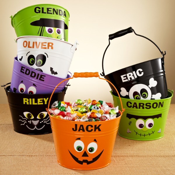 Metal Halloween Pails