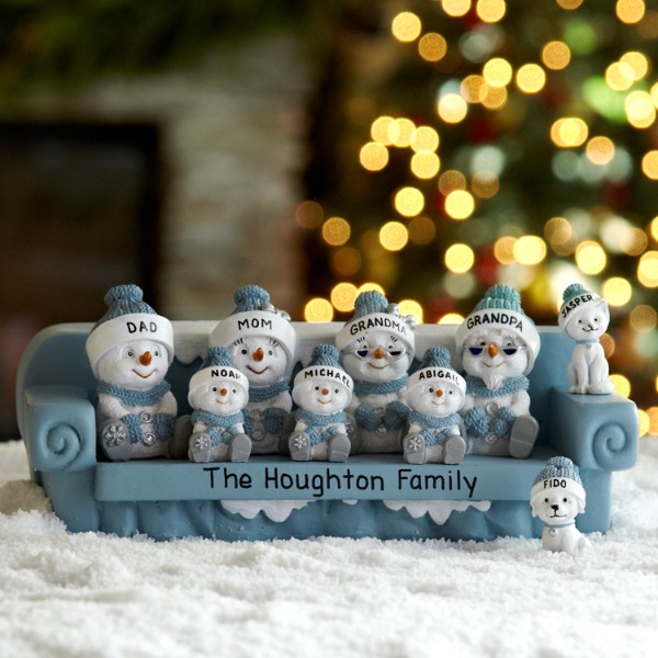 personalized christmas figurines