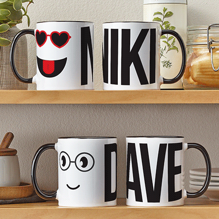 Create Your Own Couples Mug Set