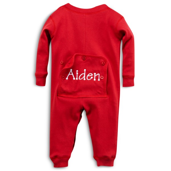 Toddler Long Johns Red 4t Name Only