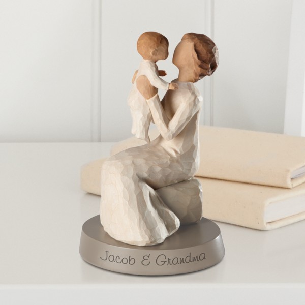 willow tree figurines mother and two sons