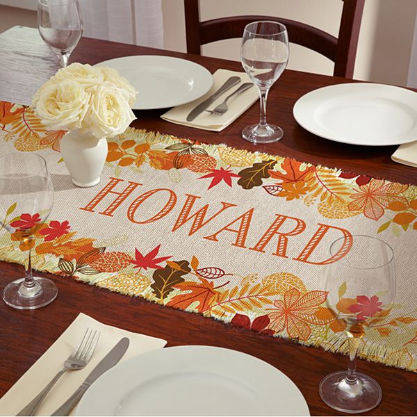 fall table runners 90 inches