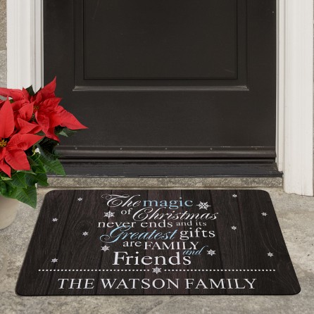 The Magic Of Christmas Doormat