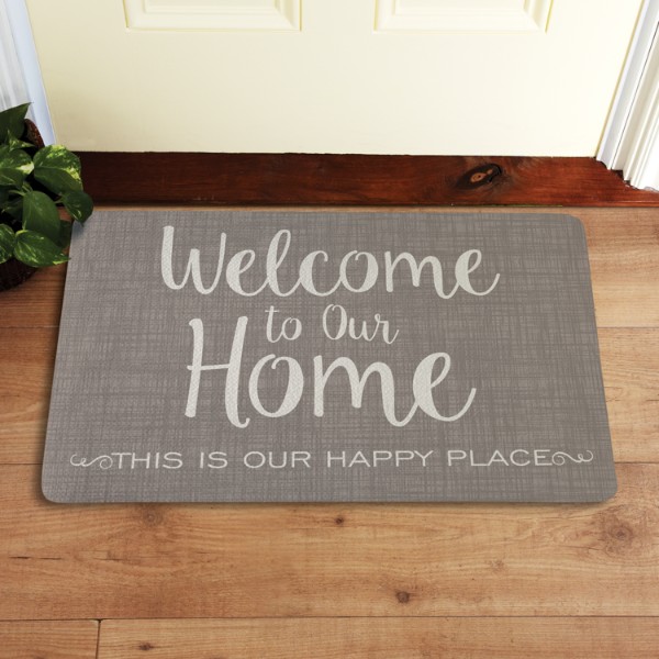 Welcome To Our Home Doormat