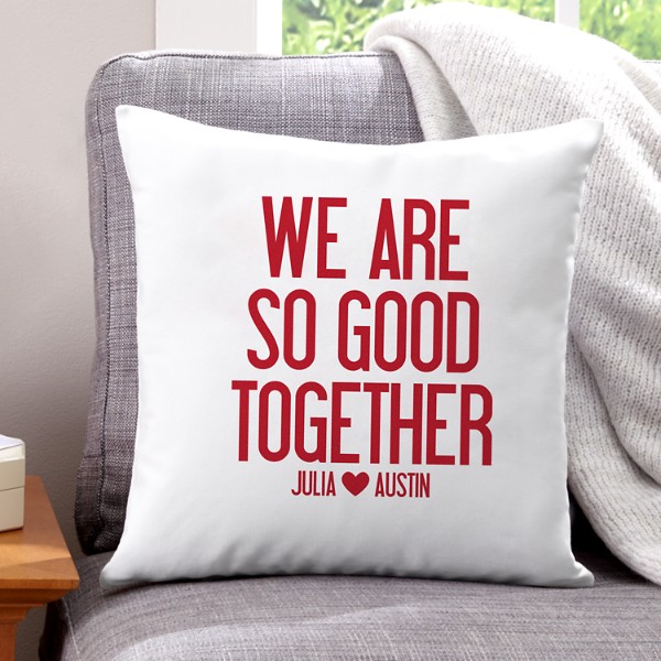 So Good Together Throw Pillow