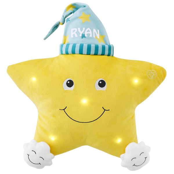 Twinkle Twinkle Light Up Star Pillow