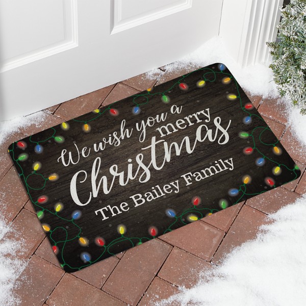 Christmas Doormats Personal Creations