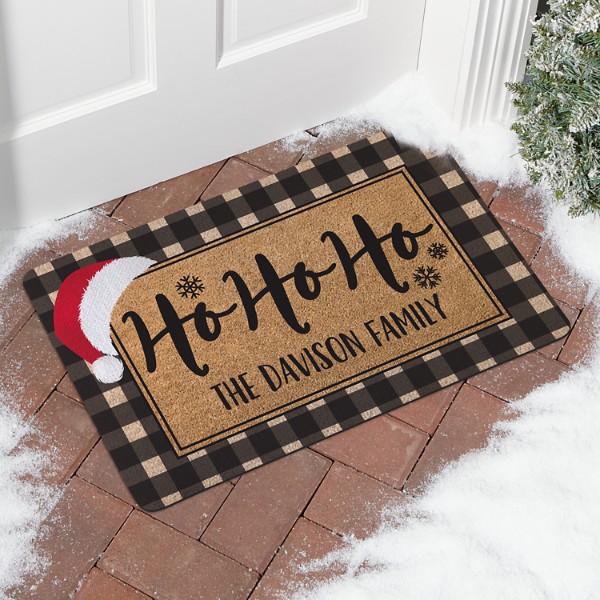 Ho Ho Ho Doormat Personal Creations