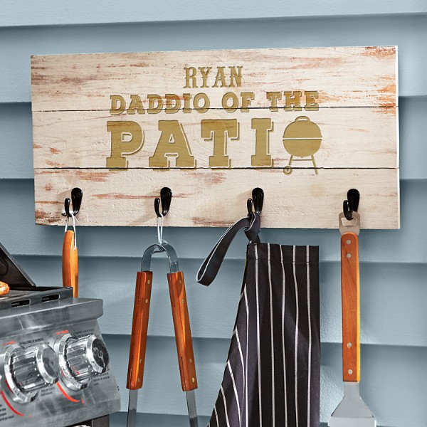 Personalised Bbq Sign Barbecue Sign Chillin And Grillin Sign Outdoor Patio Signs