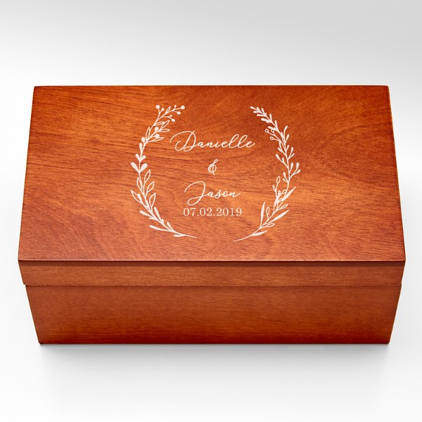 wedding ring keepsake box