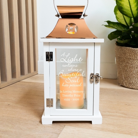Memorial LED Personalized Lantern Collection