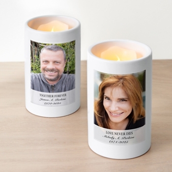 Beautiful Life Photo Memorial LED Votive Personalized Candle