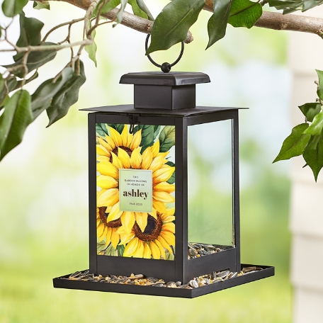 Forever Loved Sunflower Bird Feeder