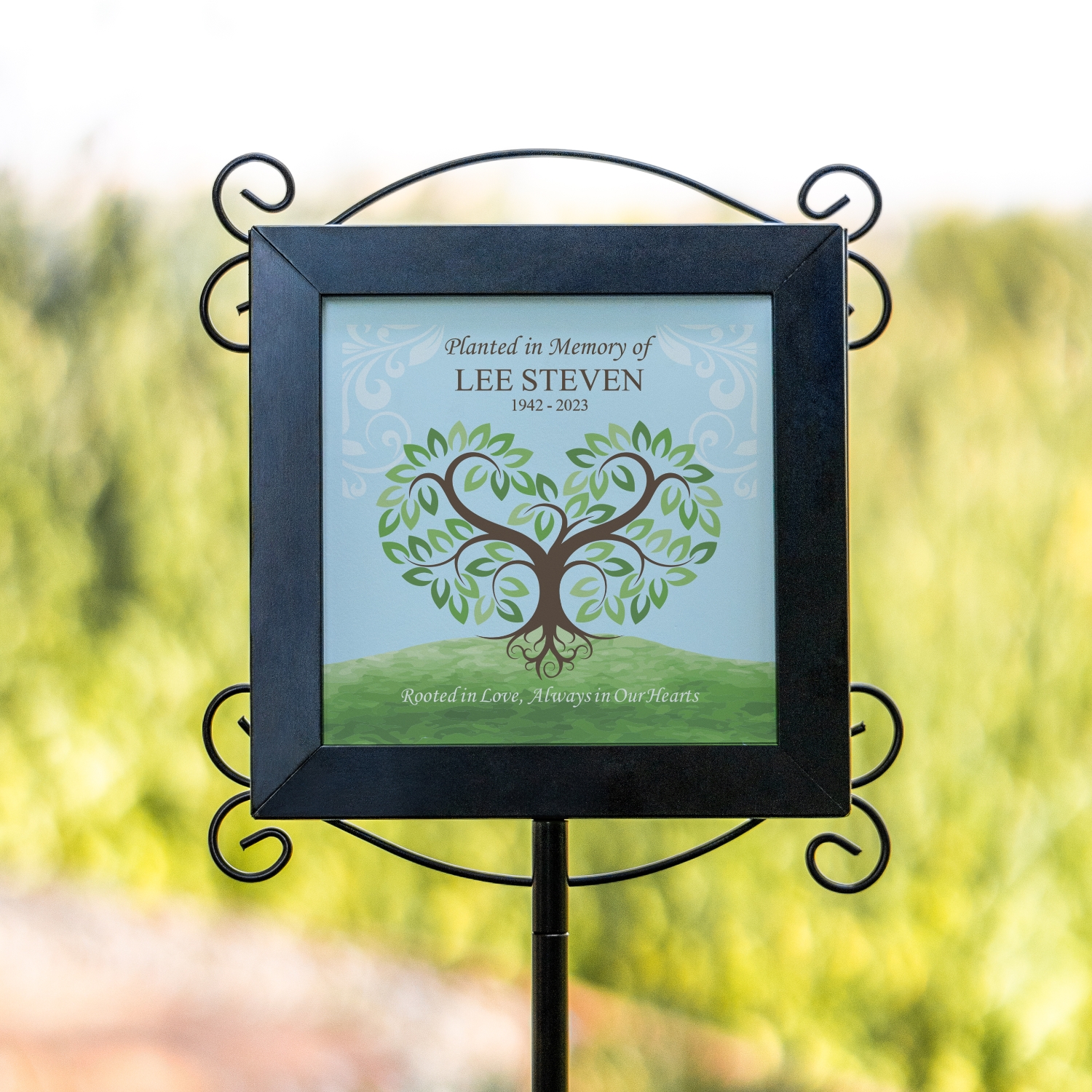 Planted in Love Memorial Garden Stake