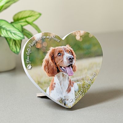 Picture-Perfect Photo Memorial Personalized Wood Heart