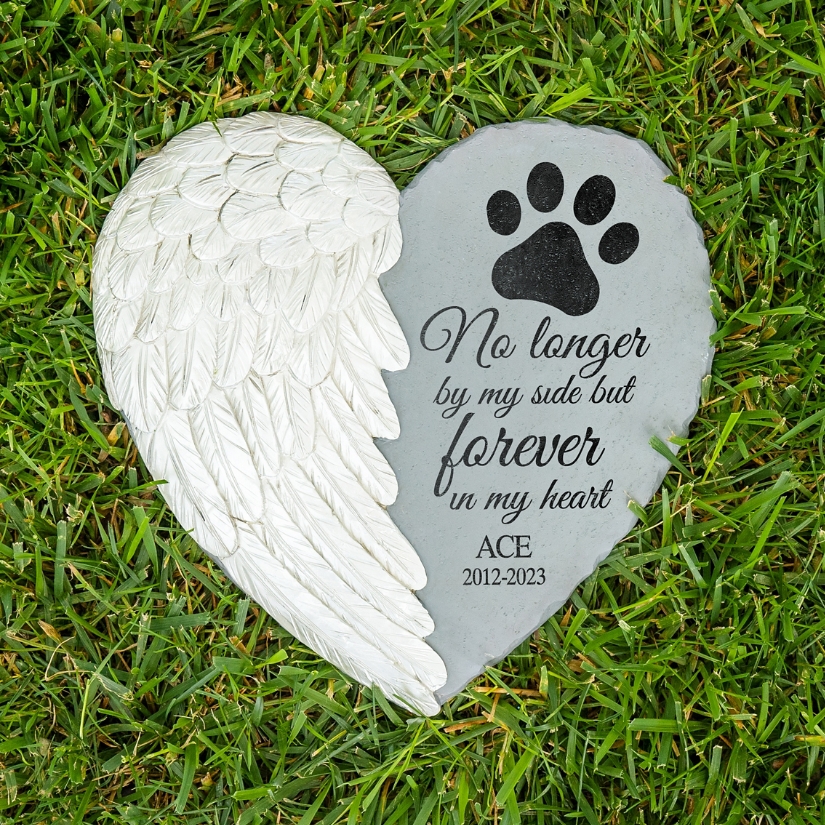 Angel Paws Pet Memorial Garden Stone Legacy Lane