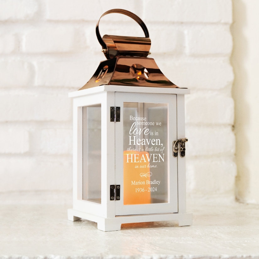 Heavenly Home Memorial LED Lantern