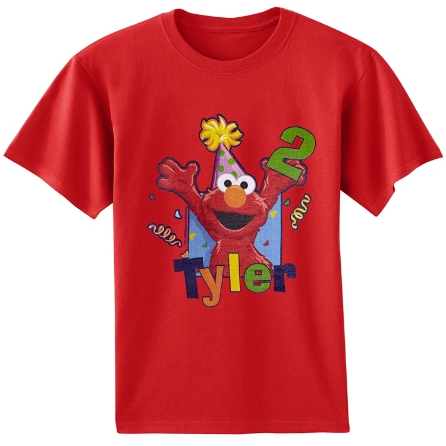 Download Elmo Birthday Apparel Personal Creations