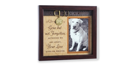 Dog Memorial Shadow Box Frame Personal Creations