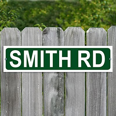 Personalized Street Metal Sign