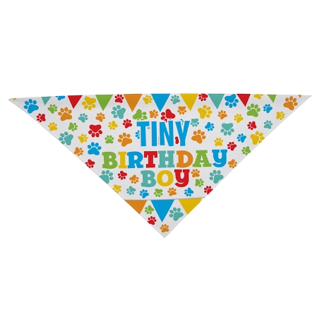 It’s My Birthday Pet Bandana - 22x22 - Boy