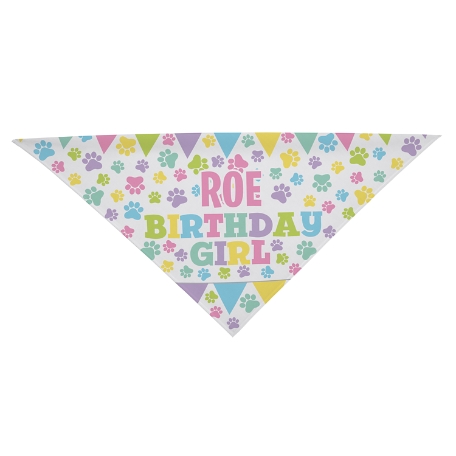 It’s My Birthday Pet Bandana - 22x22 - Girl