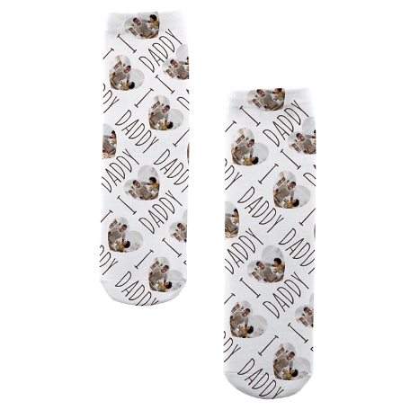 I Heart Photo Socks - L