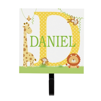 My Own Name Wall Hook - Jungle