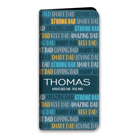 Best Dad, My Dad Samsung Galaxy S20+ 5G Folio Case