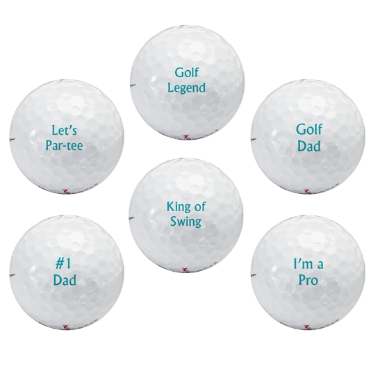 Personalised christmas golf gift box Dad socks, balls, tees, custom print  set