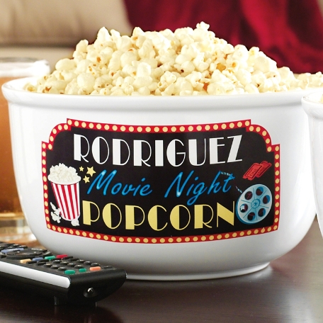 Movie Night Popcorn Bowl