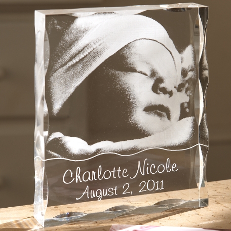 Baby Acrylic Photo Block