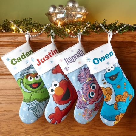 Sesame Street Fleece Stockings