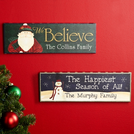 Country Christmas Canvases