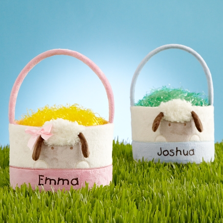 Easter Lamb Baskets