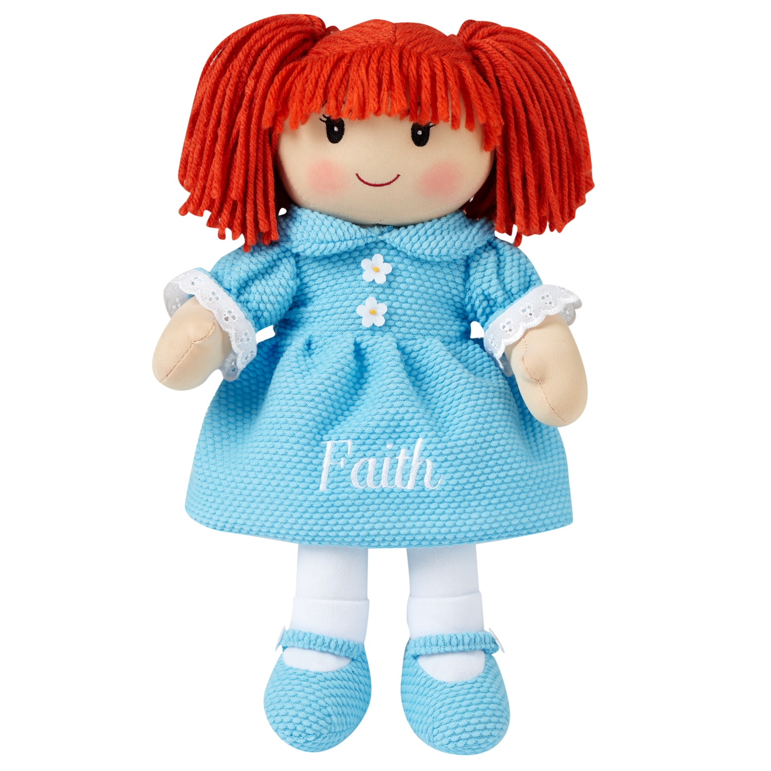red haired rag doll
