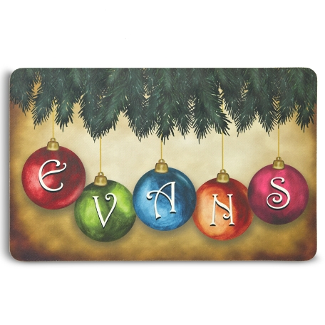 Ornament Doormat - 17x27