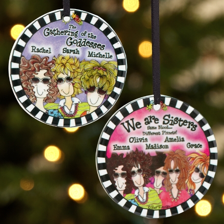 Sisters and Goddesses Ornament