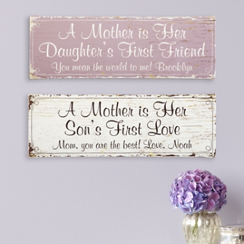 First Memories Canvas for Mom