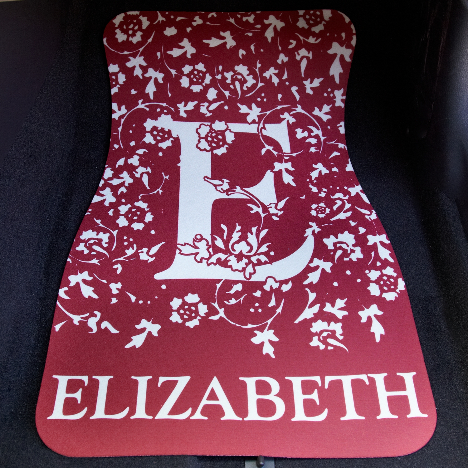 car mats with initials