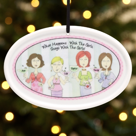 What Happens with the Girls Ornament