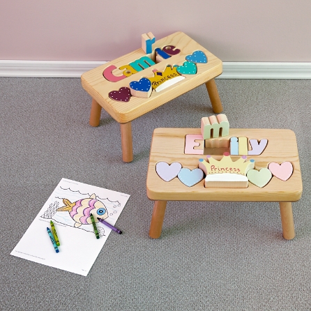 Princess Puzzle Step Stool