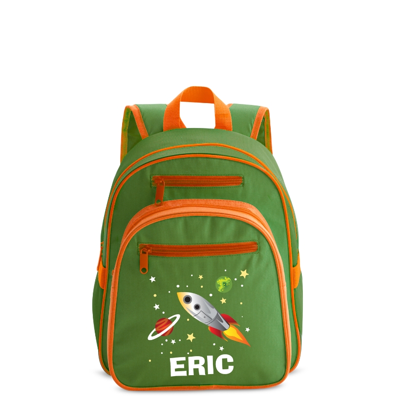 Rocket Backpack - Green - Small | Personal Creations