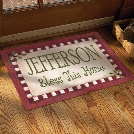 Wm Blessthis Home Holiday Colors Doormat 17x27 Personal Creations