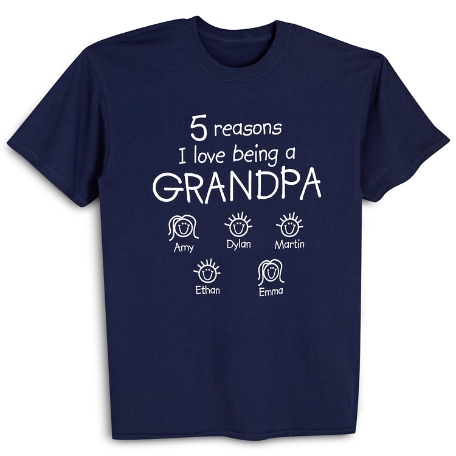 Reasons Why T-Shirt - Navy - 2XL