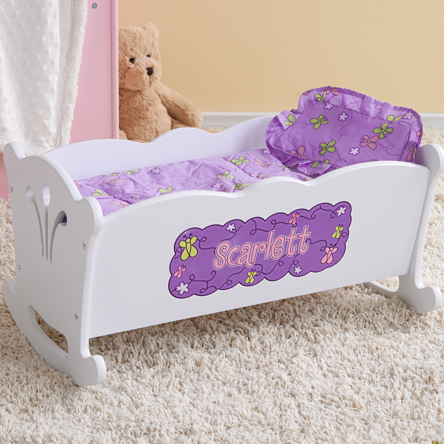 kidkraft baby cradle