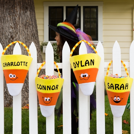 Candy Corn Treat Bag