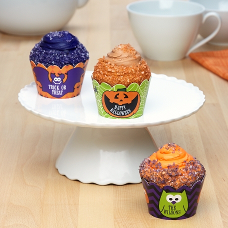 Halloween Cupcake Wrapper