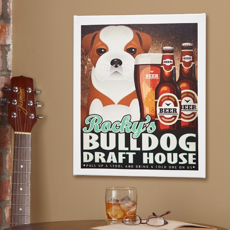 Draft House Dog Breed Canvas